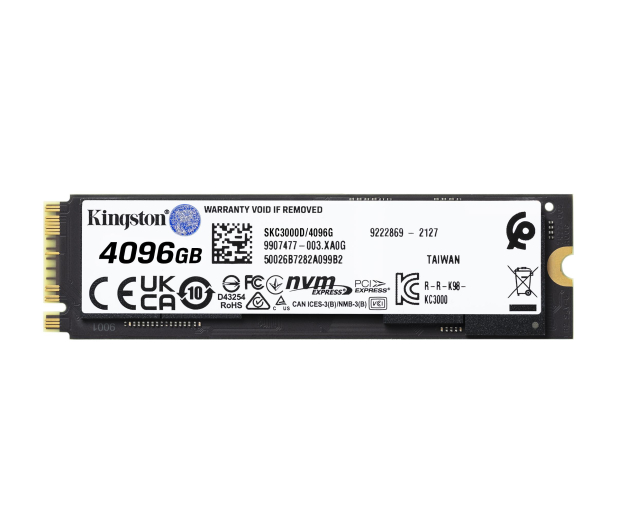 Kingston 4TB M.2 PCIe Gen4 NVMe KC3000 - 691114 - zdjęcie 8